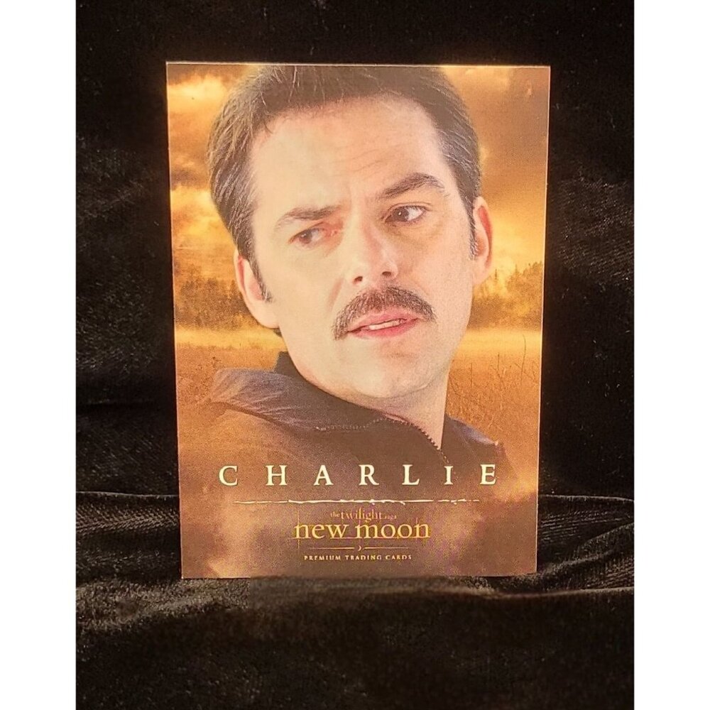 Collectible Charlie Swan Trading Card, New Moon
